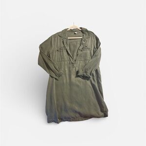 Old Navy Olive Green Mini Dress